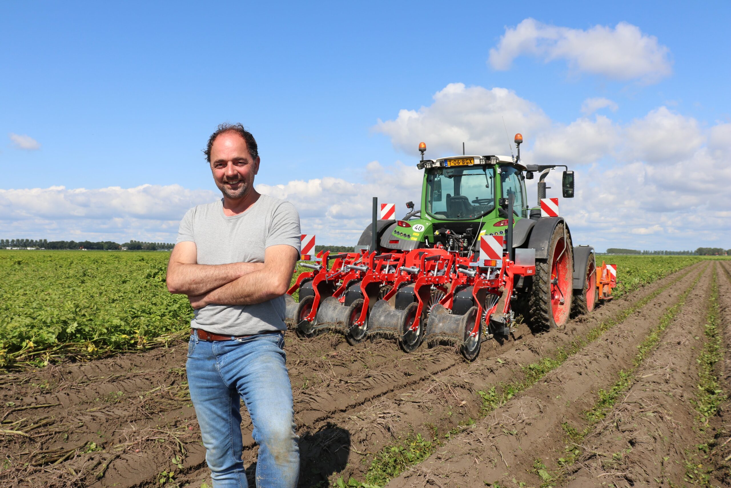 Een tevreden gebruiker van de Vegniek DiscMaster