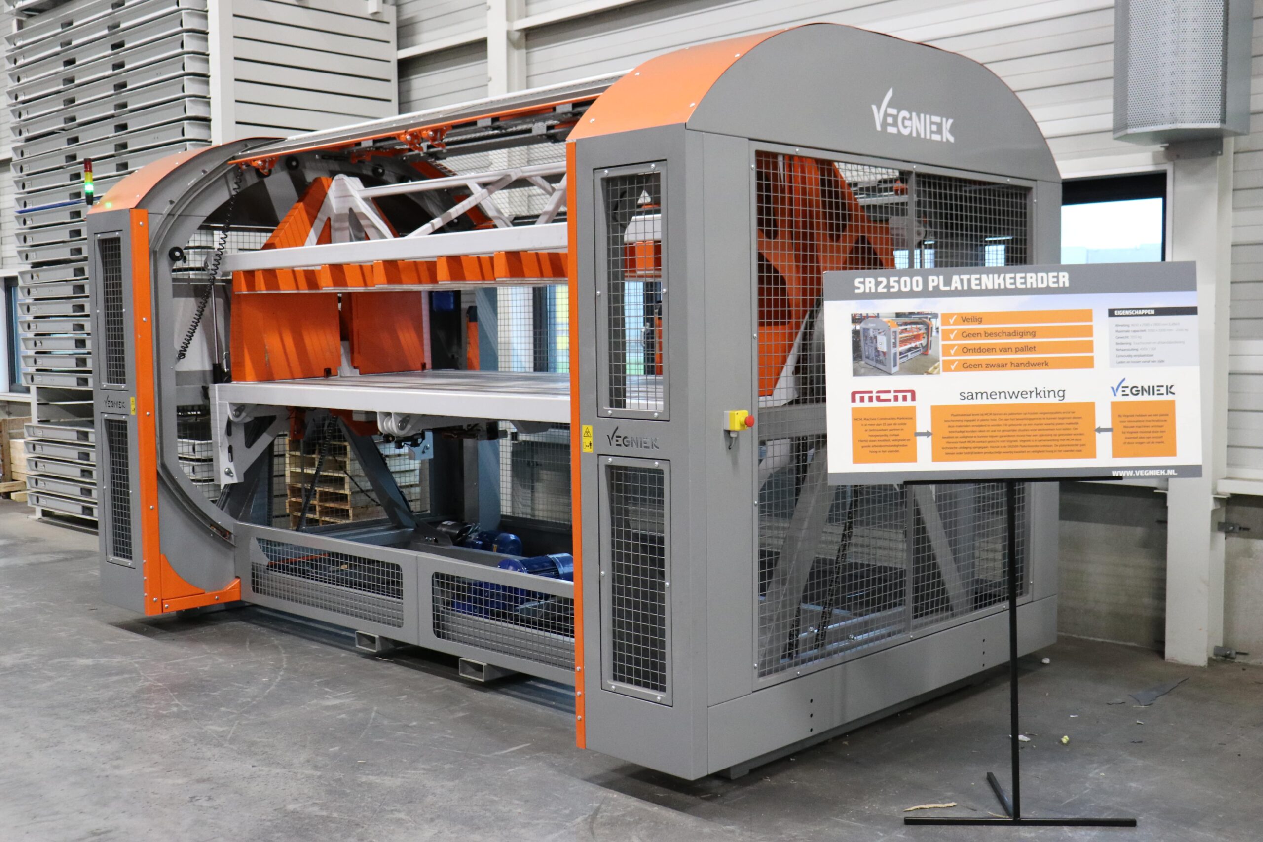 Vegniek platenkeerder